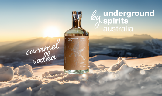 THIS SNOW SEASON Underground Spirits proudly presents our tantalising Caramel Vodka at Perisher