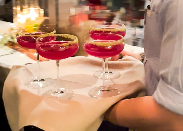 Pink Dragonfruit Martini