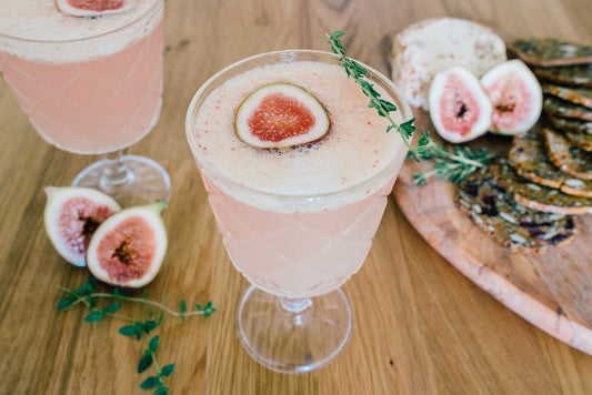 Underground Gin Fig Spritz on display for Autumn