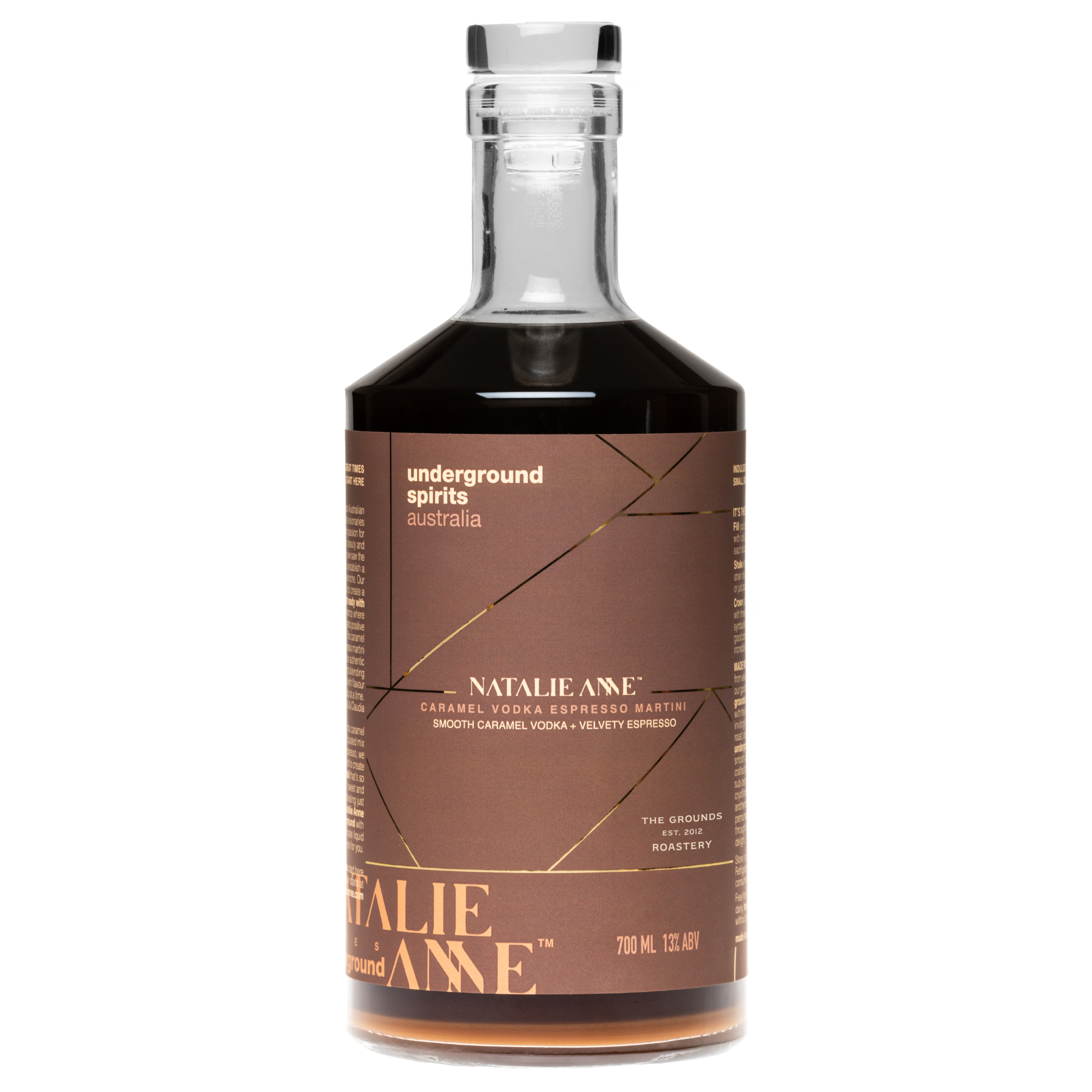transform their pre-night-out ritual into a glamorous affair with the all-new Natalie Anne Caramel Vodka Espresso Martini by Underground Spirits. Crafted to perfection, this sophisticated bottled cocktail adds an indulgent touch to the hair salon experience or at-home styling session, leaving you feeling pampered, elegant, and ready to conquer the night ahead.